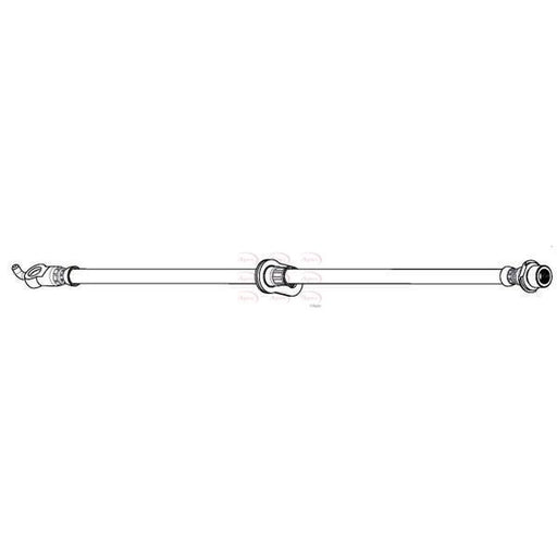 Apec Brake Hydraulic Hose Line Front Right HOS4486