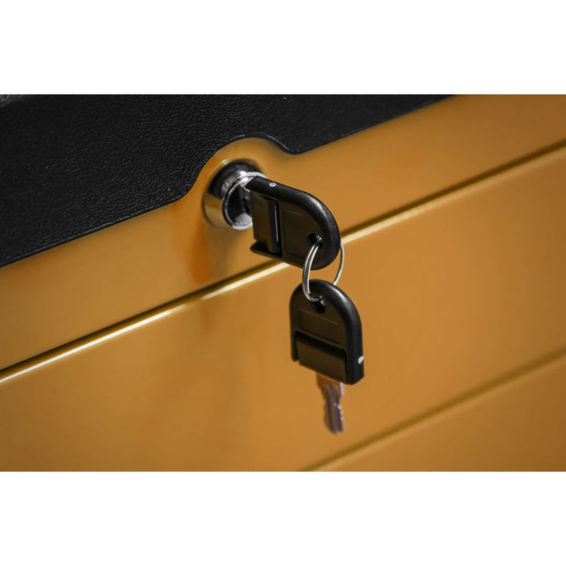 Superline PRO Push-To-Open Topchest & Rollcab Combination 11 Drawer - Orange Superline Pro - Dynamic Drive