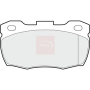 Apec Front Brake Pad Set fits Land Rover Defender 1998-2016 2.2 2.4 2.5 3.9