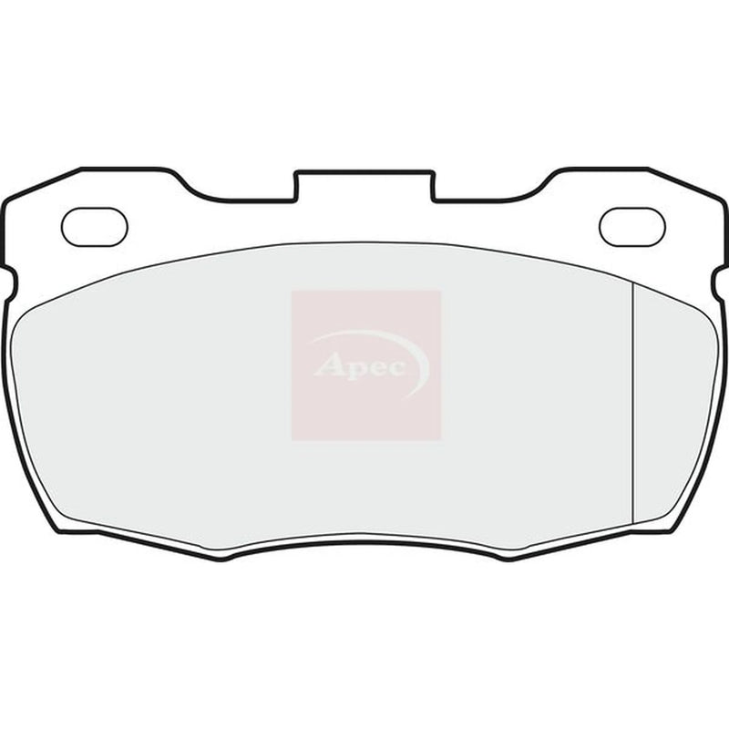 Apec Front Brake Pad Set PAD897