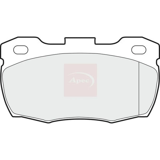 Apec Front Brake Pad Set PAD897