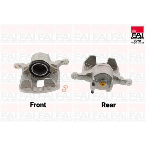FAI Brake Caliper Assembly Front Left fits Fiat Fullback Pickup 2016 on 2.4