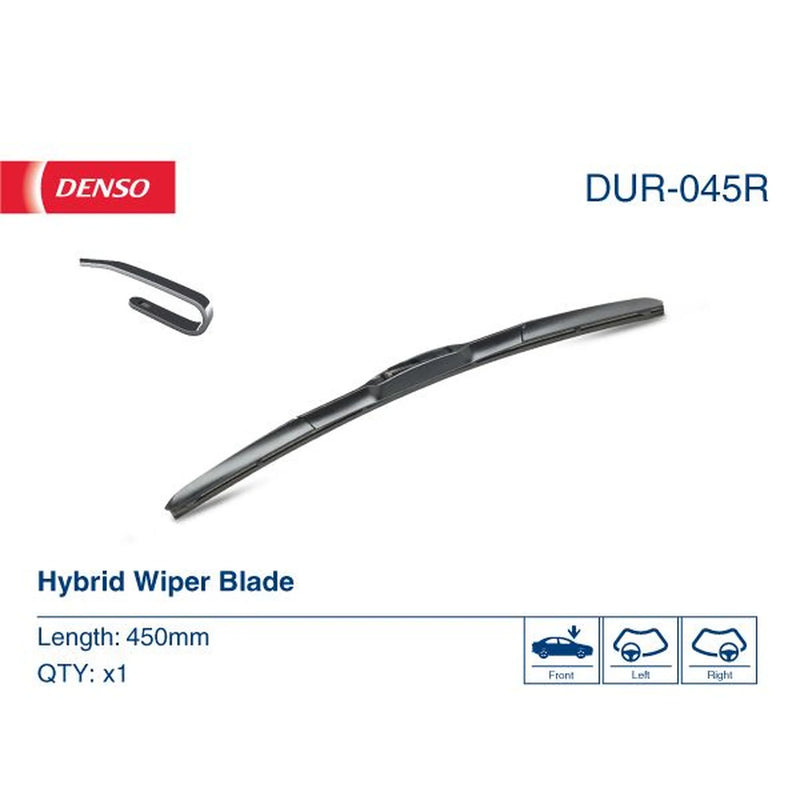 Denso Passenger Side Wiper Blades fits Alfa Romeo 33 1983-1994