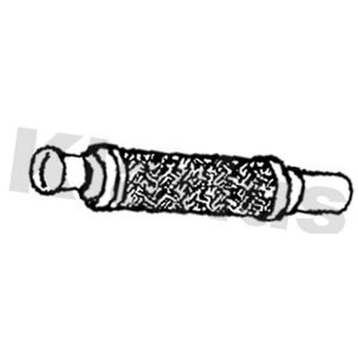 Klarius Exhaust Pipe OD fits VW Crafter 2017 on 2.0