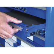 Sealey Topchest 4 Drawer Retro Style Blue with White Stripes AP28104BWS Sealey - Dynamic Drive