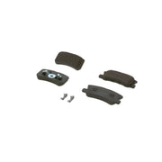 Bosch Front & Rear Pads fits Dodge Caliber 2006-2011 1.8 2.0 2.4