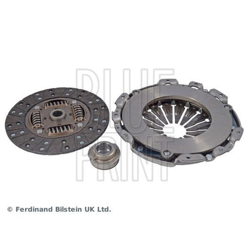 Blue Print Clutch Kit Set 3pc 250mm fits Mitsubishi L200 / Triton 2005-2015 2.5