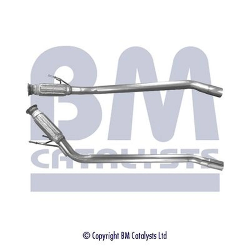 BM Catalysts Exhaust Pipe OD fits VW Transporter 2006-2009 1.9