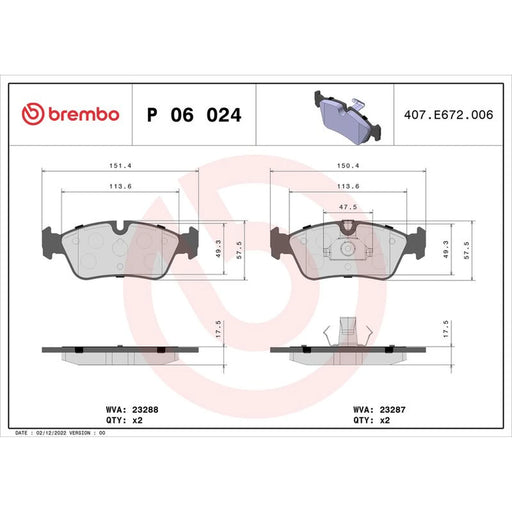 Brembo Front & Rear Brake Discs & Pads fits BMW Z4 Roadster 2002-2009