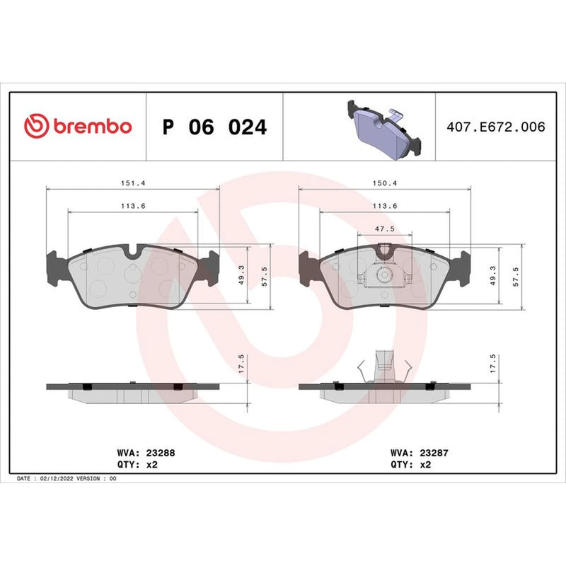 Brembo Front & Rear Brake Discs & Pads fits BMW 3 Compact 1996-2000