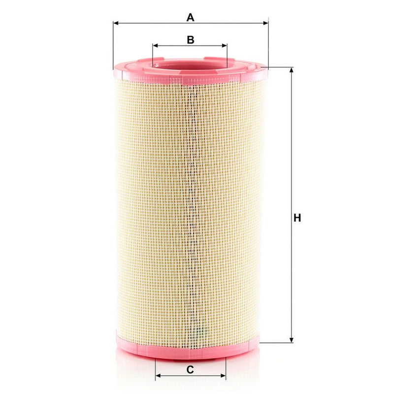 MANN-FILTER Engine Air Filter fits Daf Xf 105 2005 on 105.410 105.460 105.510