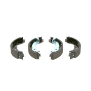Bosch Brake Shoe Set Axle Kit fits Hyundai Amica / Atoz 1998-2010 1.0 1.1