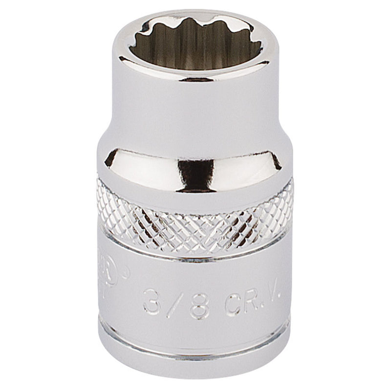 Draper HI-TORQ 12 Point Socket, 3/8" Sq. Dr., 3/8" 49017 Draper - Dynamic Drive