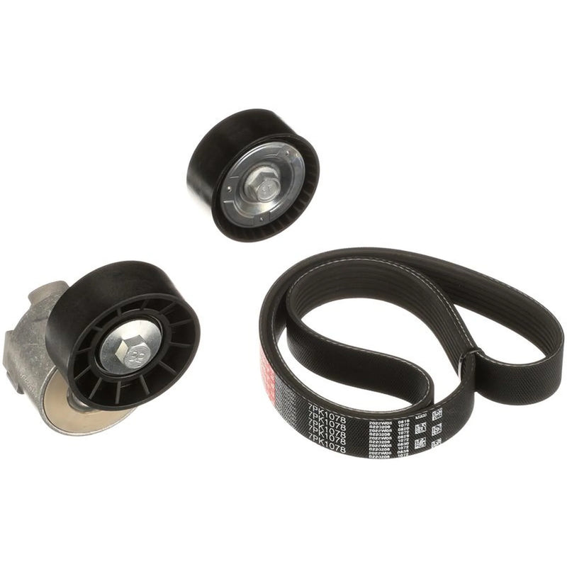 Gates V-Ribbed Belt Set fits Fiat Ducato 2001-2006 2.3