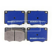 Borg & Beck Front Brake Discs & Pads fits Ford Taunus 20M II Turnier 1967-1974