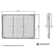 Blue Print Engine Air Filter ADBP220060