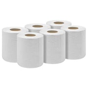 Sealey 2-Ply Embossed White Paper Roll 60m - Pack of 6 WHT60 Sealey - Dynamic Drive