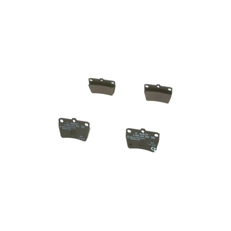 Bosch Front & Rear Pads fits Toyota Rav 4 2000-2005 1.8 2.0