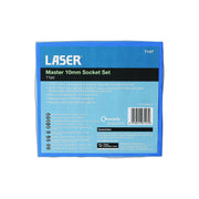 Laser Master Socket Set 10mm 11pc 7147 Laser - Dynamic Drive