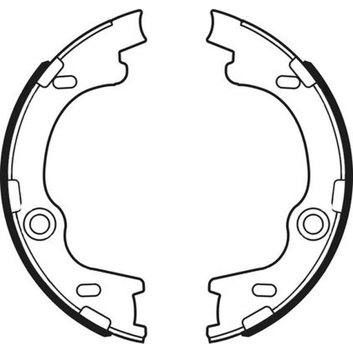 Abtex Brake Shoe Set Axle Kit ABS4118