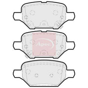 Apec Rear Brake Pad Set PAD2243