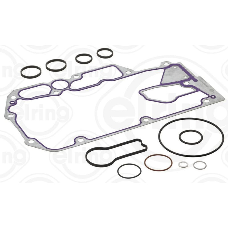 Elring Oil Cooler Gasket Set fits Mercedes-Benz Actros MP4 / MP5 2011 on