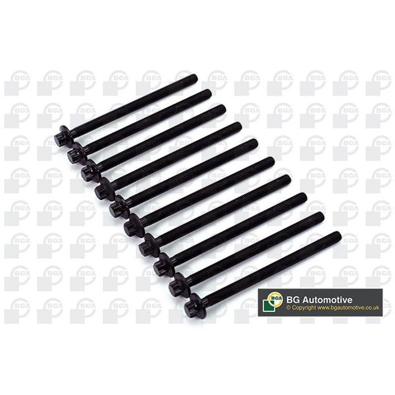 BGA Cylinder Head Bolt Set with Cylinder Head Gasket Kit fits Opel Agila A