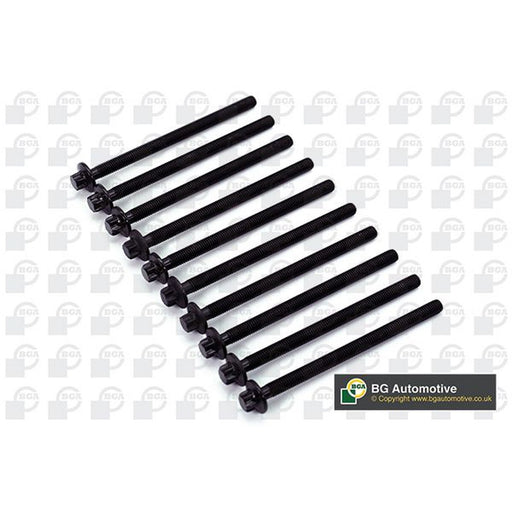 BGA Cylinder Head Bolt Set M8 fits Opel Agila A 2000-2007 1.0 1.2