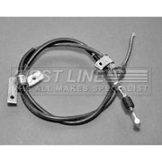 First Line Handbrake Cable Left Rear fits Suzuki Jimny Closed Off-Road Vehicle