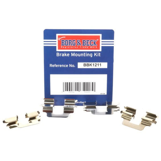 Borg & Beck Brake Pad Accessory Fitting Kit Rear BBK1211