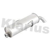 Klarius Box With Tail Pipe Rear fits Citroën Saxo 1996-2003 1.1 1.4