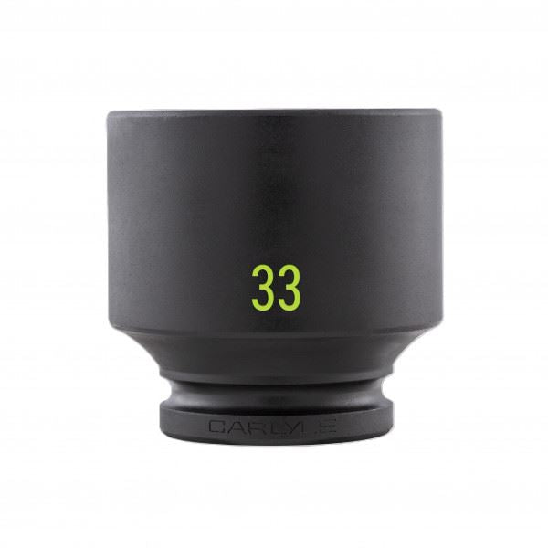Carlyle Tools 1Dr  6Pt Standard Impact Socket  33mm - image 1