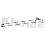 Klarius Exhaust Pipe OD fits Citroën Relay III 2015-2019 2.0