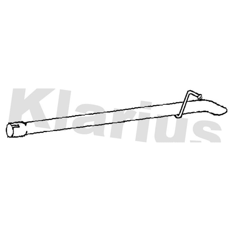Klarius Exhaust Pipe OD fits Citroën Relay III 2015-2019 2.0