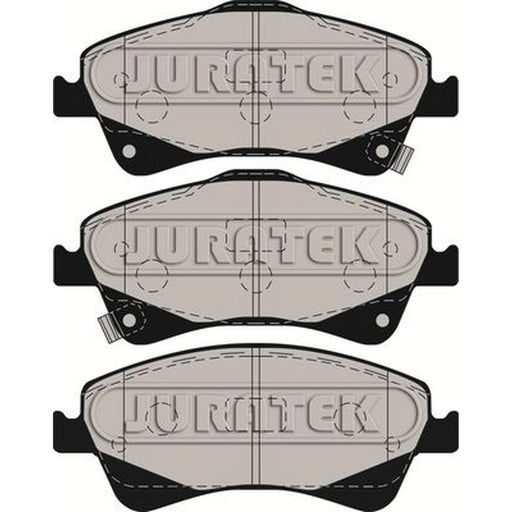 Juratek Front & Rear Brake Discs & Pads fits Toyota Auris 2006-2012 2.2
