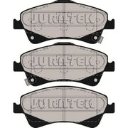 Juratek Front & Rear Pads fits Toyota Verso 2009-2018 1.6 1.8 2.0