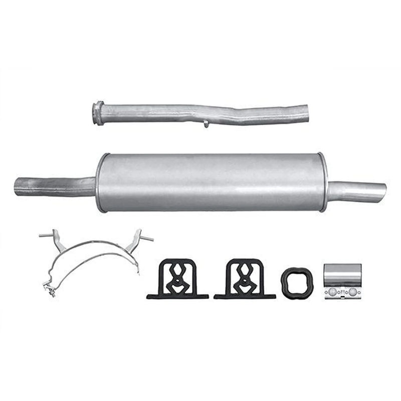 Hella End Silencer Rear fits BMW 3 1993-1999