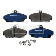 Borg & Beck Front Brake Discs & Pads fits Land Rover Freelander I Soft Top