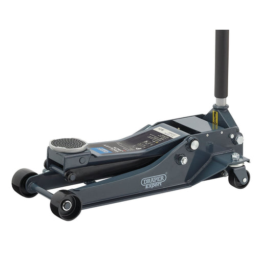 Draper Expert Professional Low Profile Garage Trolley Jack, 4 Tonne 24276 Draper - Dynamic Drive