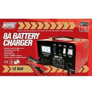 Quality Maypole Heavy Duty Steel 8A 8 Amp 12V Car Van Tractor Battery Charger Maypole - Dynamic Drive