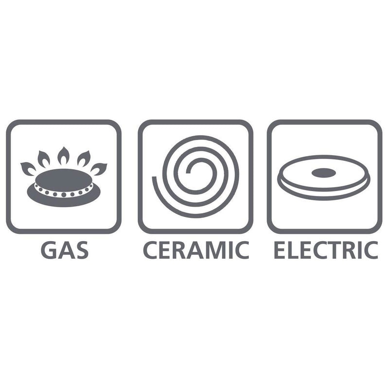 Bo-Camp Cookware Set Elan 3 Pieces RVS Bo-Camp - Dynamic Drive