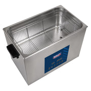 Sealey Ultrasonic Parts Cleaning Tank 27L SCT27 Sealey - Dynamic Drive