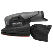 Sealey SV10.8 Series 150mm Cordless Detail Sander 10.8V - Body Only CP108VDSBO Sealey - Dynamic Drive
