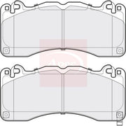 Apec Front Brake Pad Set PAD2221