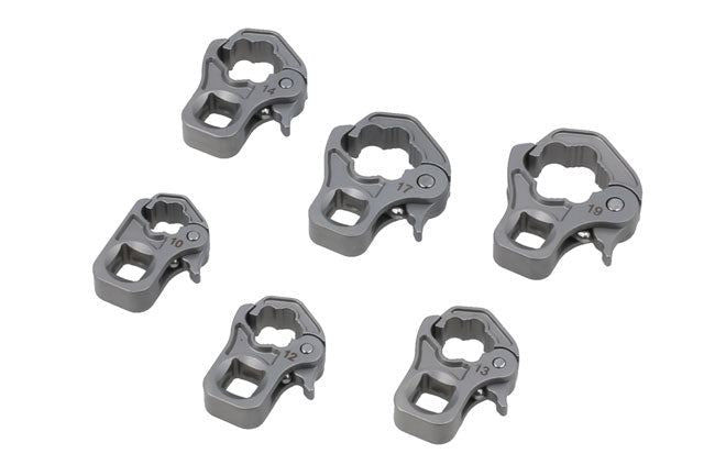 Laser Ratchet Flare Nut Wrench Set 3/8"D Laser - Dynamic Drive