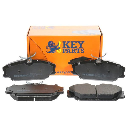 Key Parts 4 x Front Brake Pad Set fits Renault Clio 2000-2009 2.0