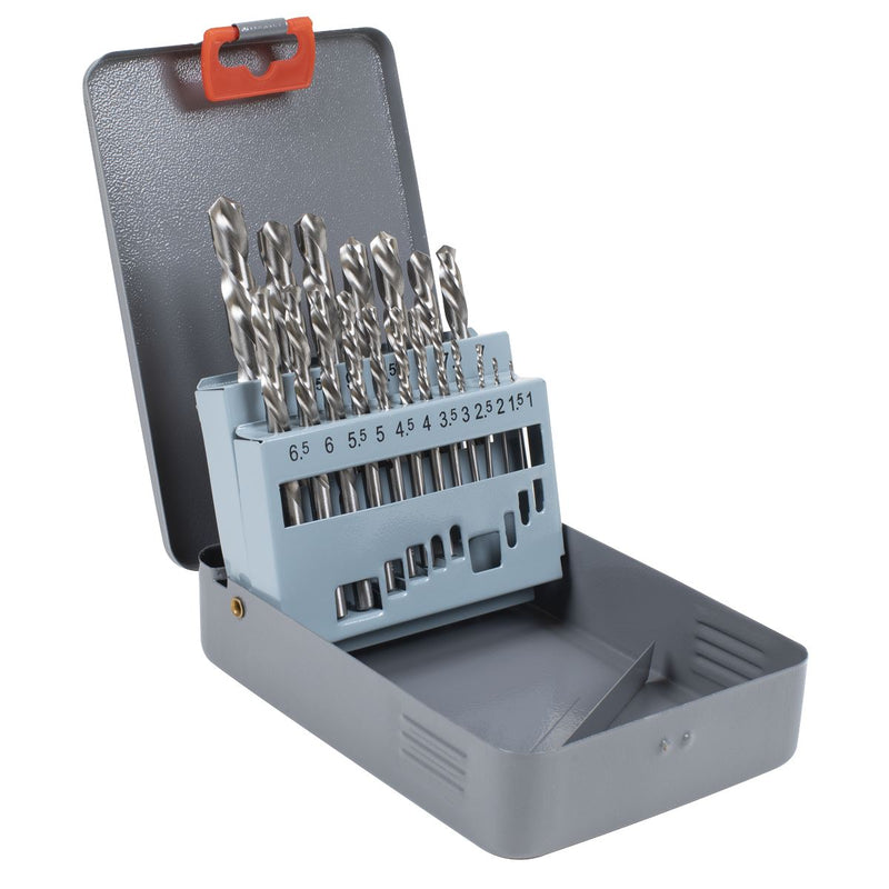 Sealey Left-Hand Spiral Drill Bit Set 19pc AK8190 Sealey - Dynamic Drive