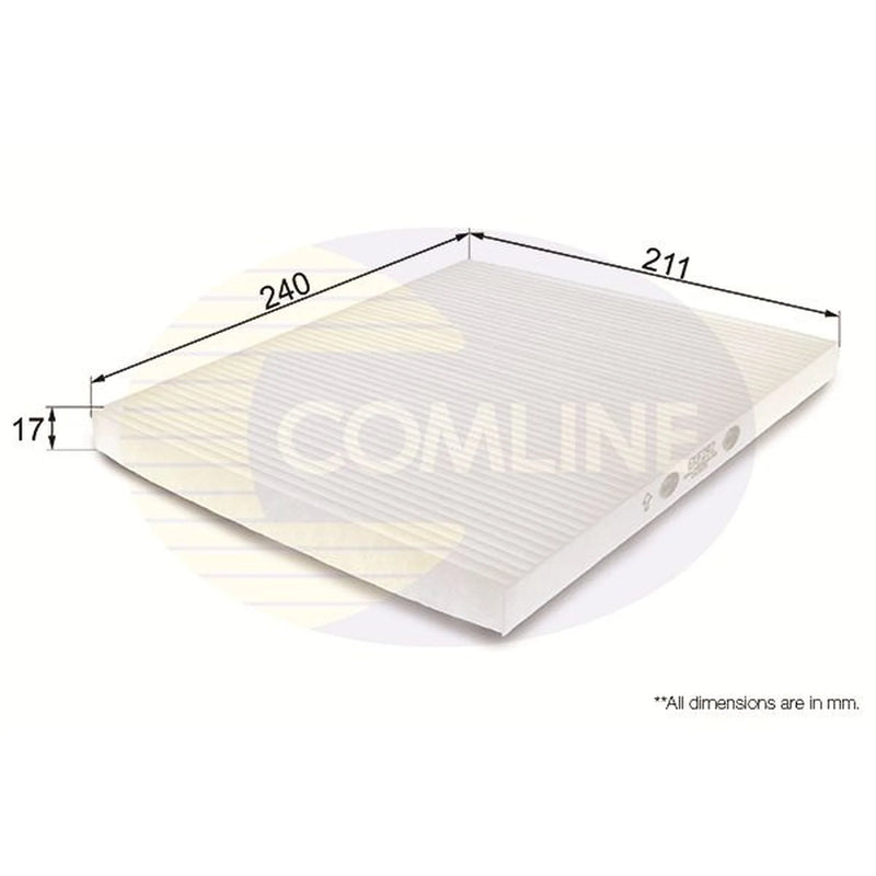 Comline Service Kit with Air, Oil & Cabin Filters fits Kia Cerato I 2005-2009
