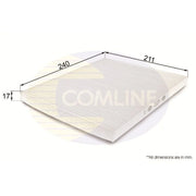 Comline Service Kit with Air, Oil & Cabin Filters fits Kia Cerato I 2004-2009