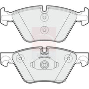Apec Front Brake Pad Set PD3349